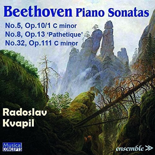 

CD диск Beethoven / Kvapil, Radoslav: BEETHOVEN: Piano Sonatas No. 5 Op.10/1, No.8 Op. 13
