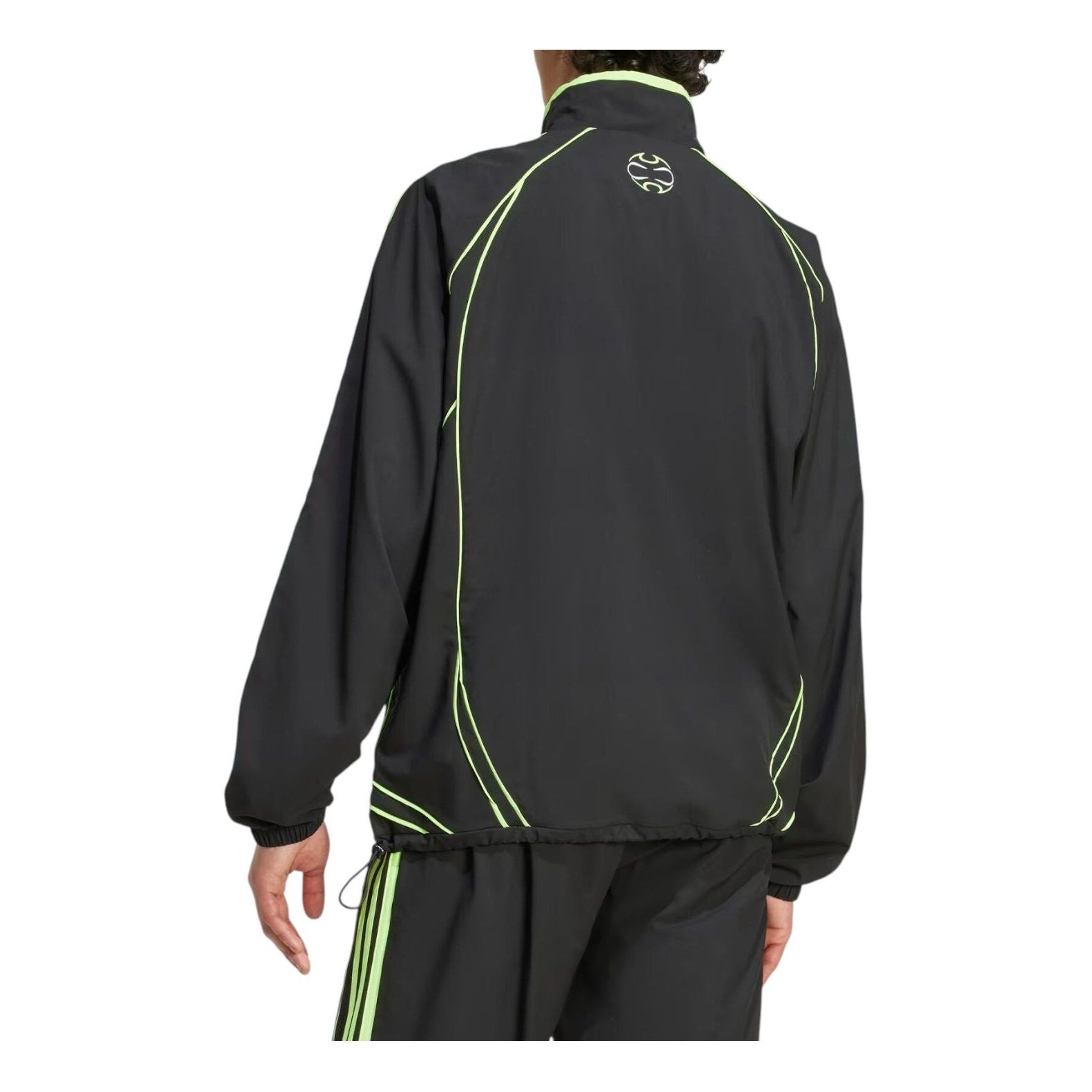 Спортивная куртка Adidas Teamgeist Loose it 'Black Signal Green' — фото 3