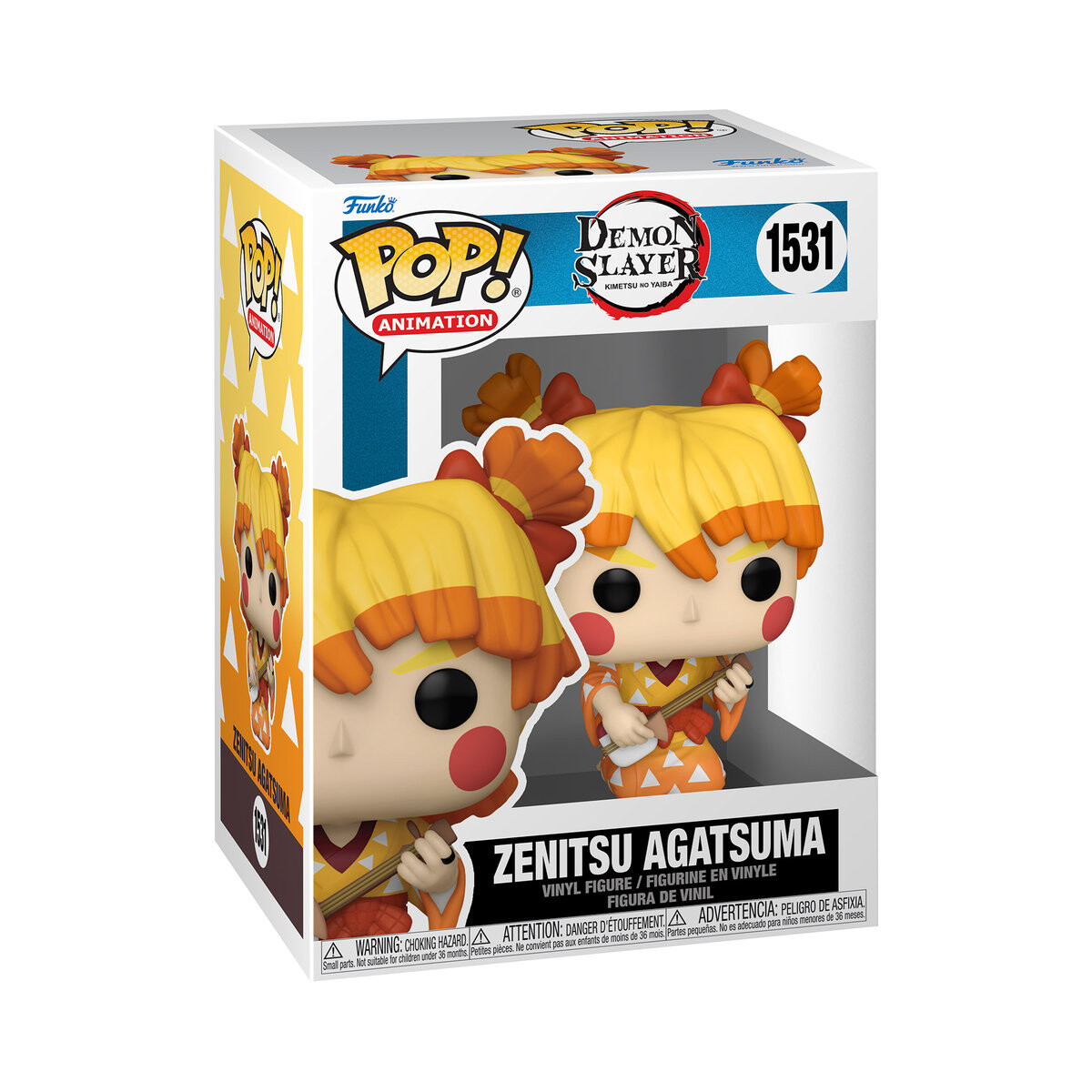 

Funko POP! Аниме, коллекционная фигурка, Убийца Демонов, Зеницу Агацума, 1531 г.