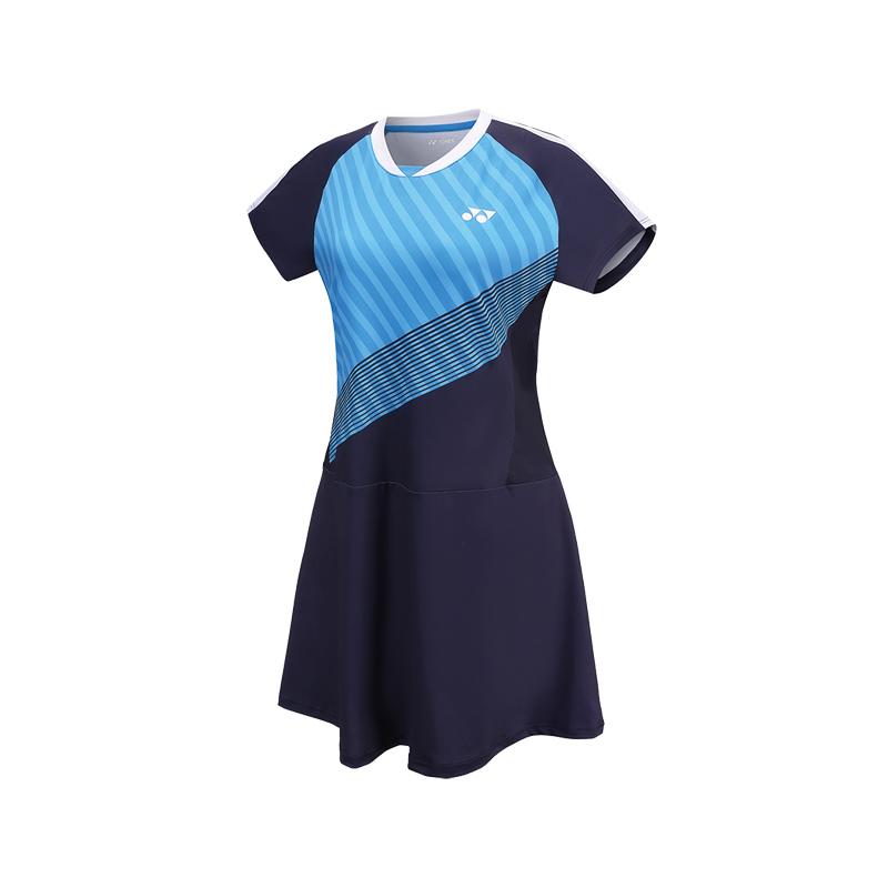 

Соревновательная серия платьев с коротким рукавом Women's YONEX, синий