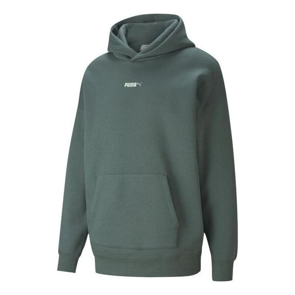 

Толстовка small logo hoodie 'green' Puma, зеленый