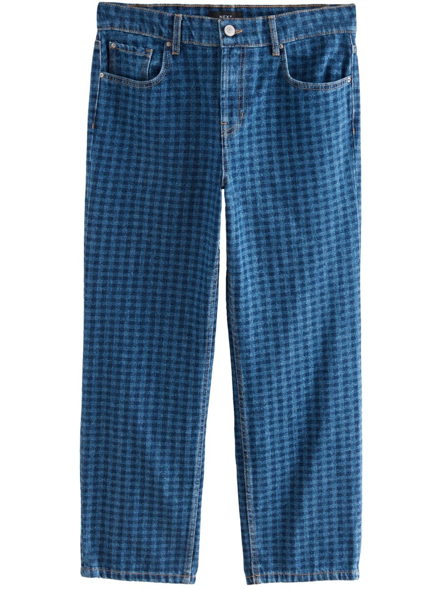 

Джинсы с широкими штанинами Next, цвет Blue denim/Dark blue