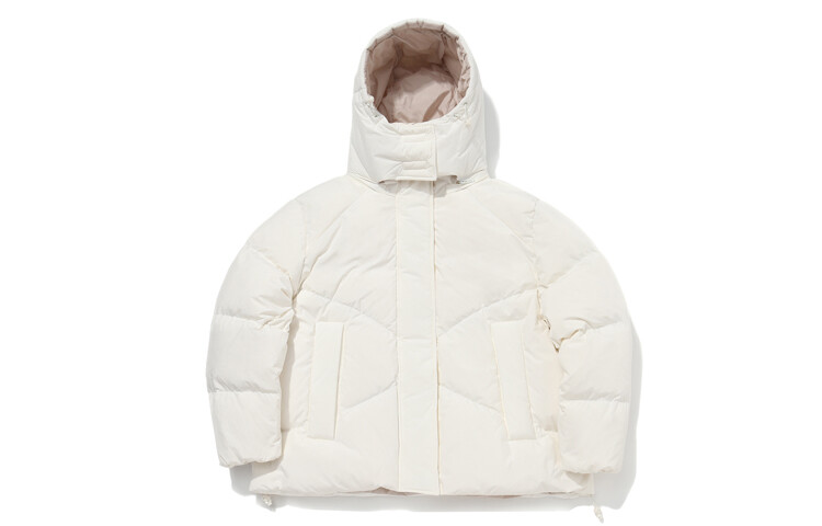 

Спортивная модная коллекция пуховик женский белый Lining