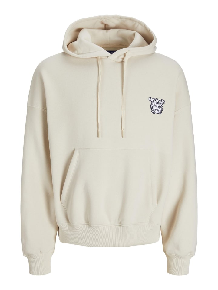 

Толстовка с капюшоном Jack & Jones, античный белый