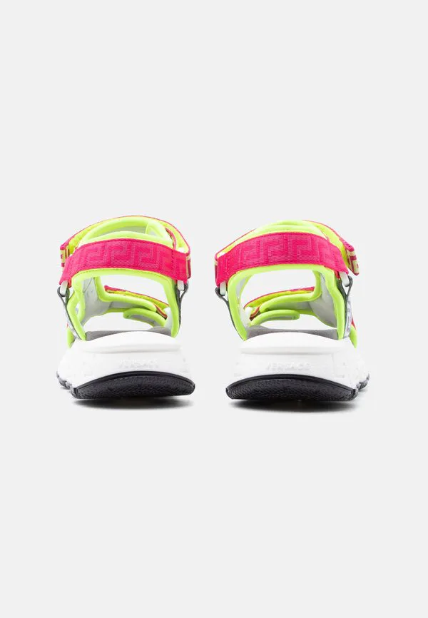 Сандалии унисекс Versace, Giallo Fluo/Fuxia — фото 3