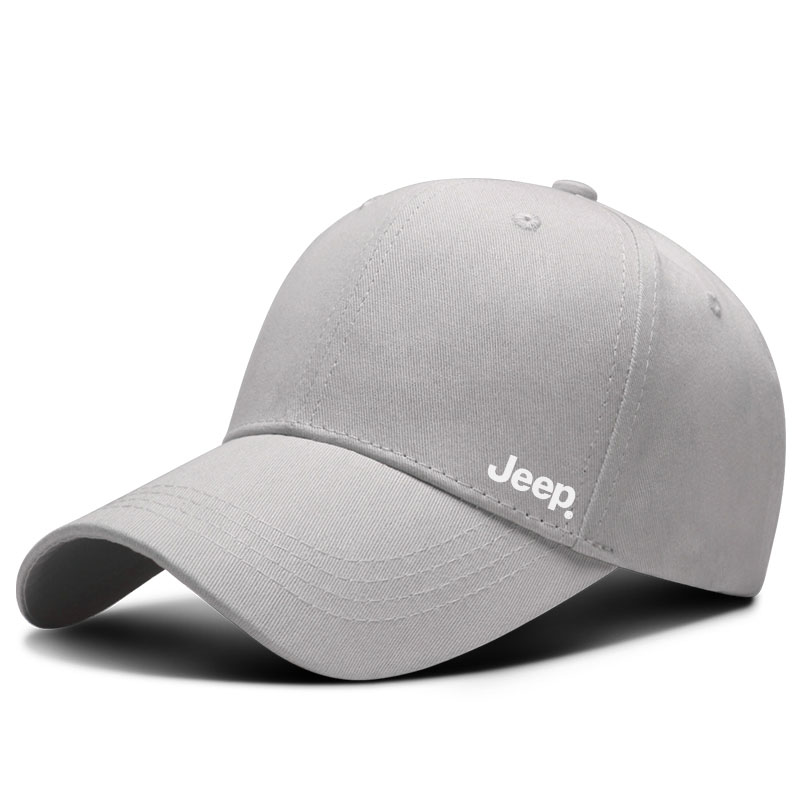 

Jeep Хлопковая бейсболка унисекс, Light Gray
