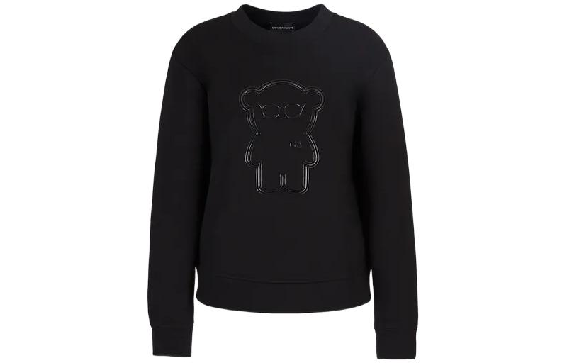 

EMPORIO ARMANI Свитшот женский черный