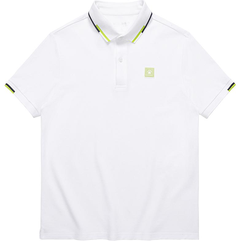 

Мужские поло с воротником-поло, умеренный прямой крой KELME, белый