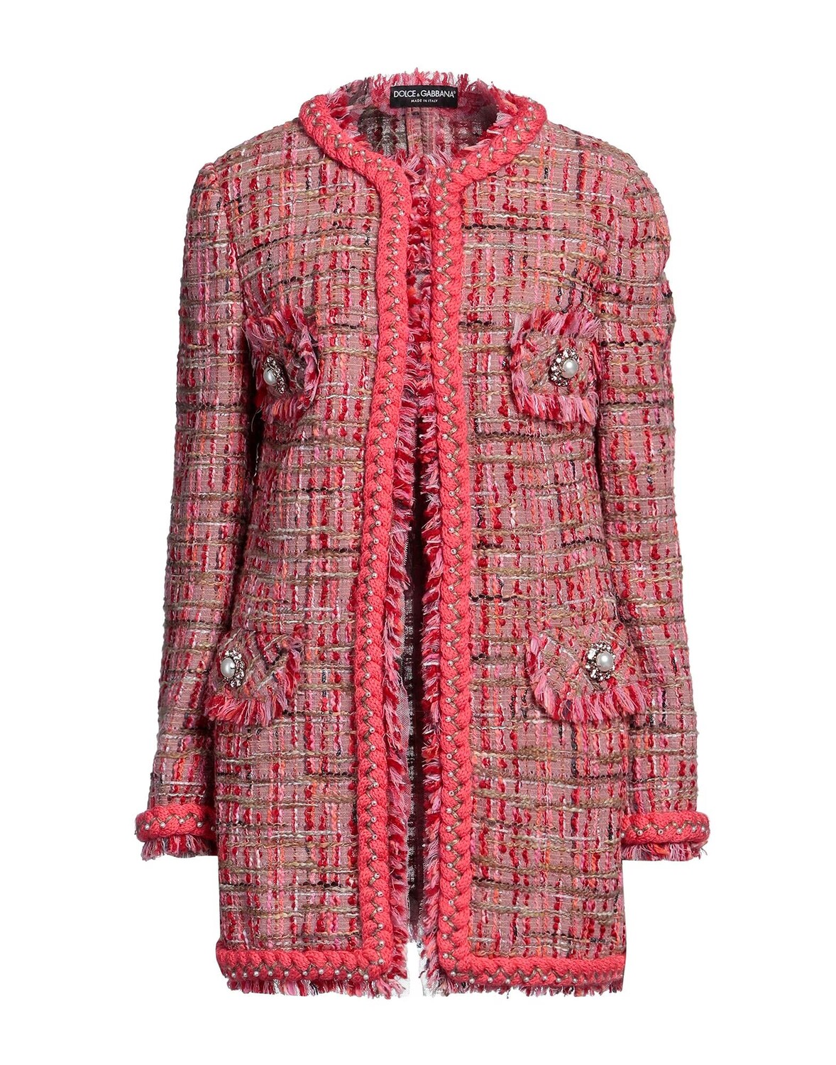 

Тренч Dolce&Gabbana, розовый