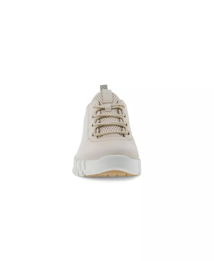 Женские кроссовки Gruuv Lace Up Ecco, слоновая кость/кремовый — фото 3