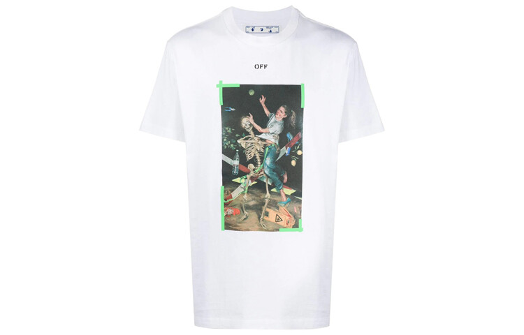 

Футболка Pascal FOR EVER с рисунком Slim Fit Off-White, белый