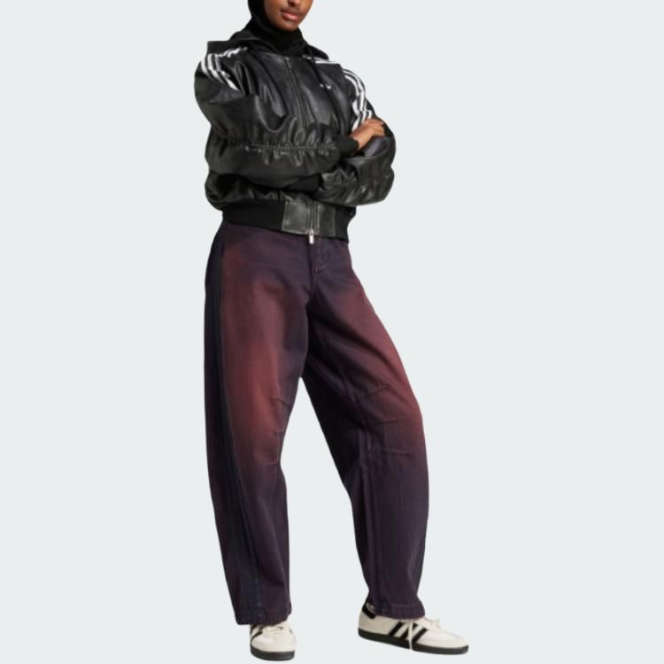 Adidas Originals Спортивная куртка пуховик женская черная, Black — фото 4