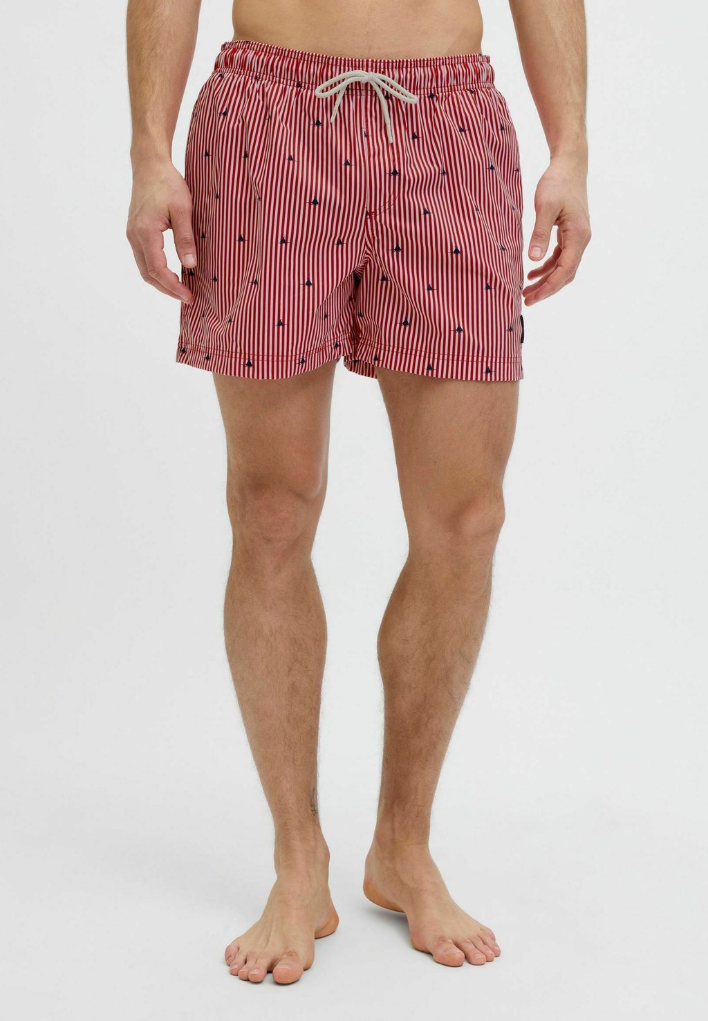 

Шорты для плавания JPSTMAUI MINI STRIPE Jack & Jones, цвет True Red