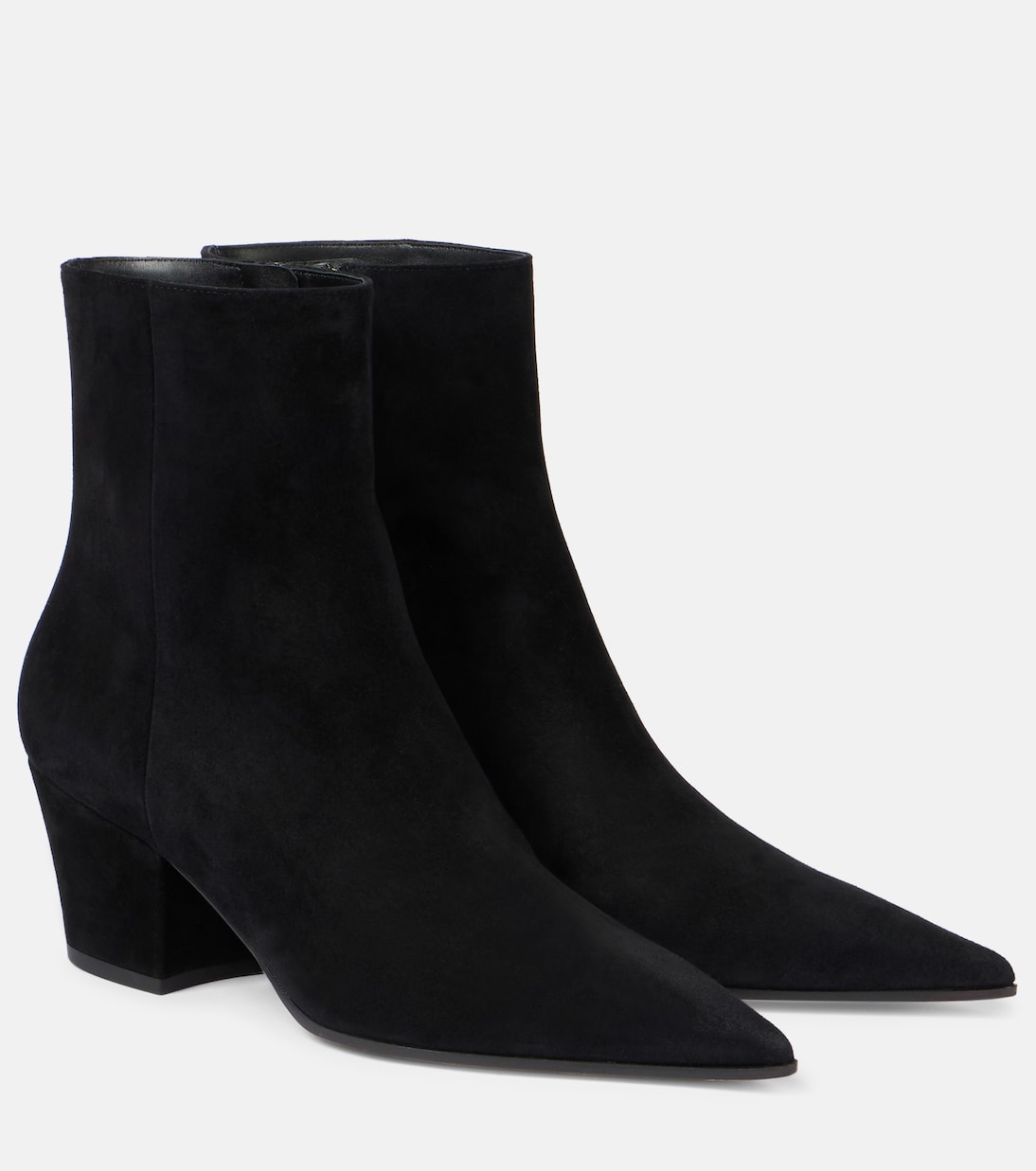 Кожаные ботинки Keinna 55 до щиколотки Gianvito Rossi, черный