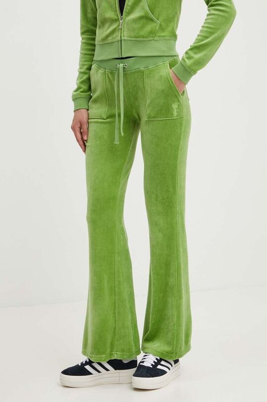

Велюровые спортивные брюки CAISA Juicy Couture, зеленый