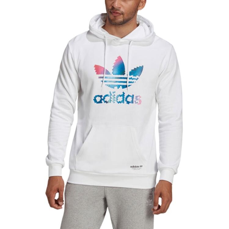 

Одежда Толстовка мужская белая Adidas Originals, белый