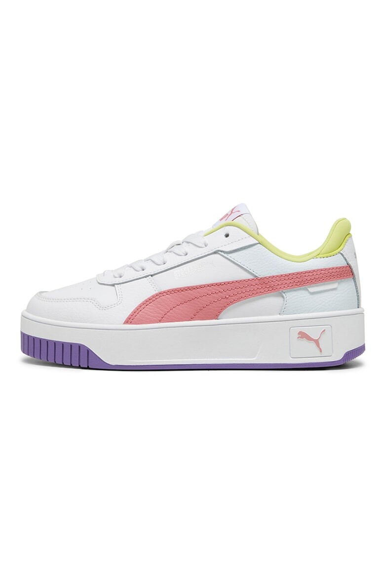 

Туфли Carina Street Jr из кожи и экокожи Puma, белый