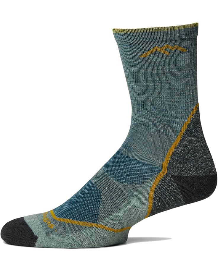 

Носки Darn Tough Vermont Light Hiker Micro Crew Lightweight with Cushion, цвет Seafoam