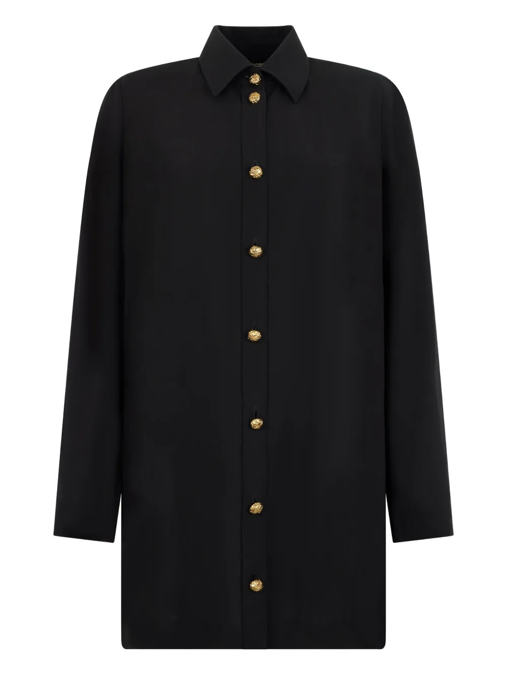 

Платье-рубашка на пуговицах Roberto Cavalli, черный