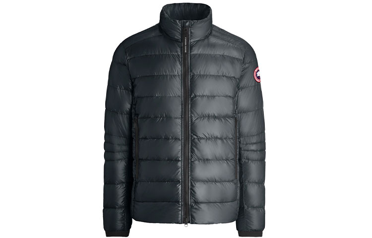 Пуховик зимний мужской угольно-черный Canada Goose — фото 2
