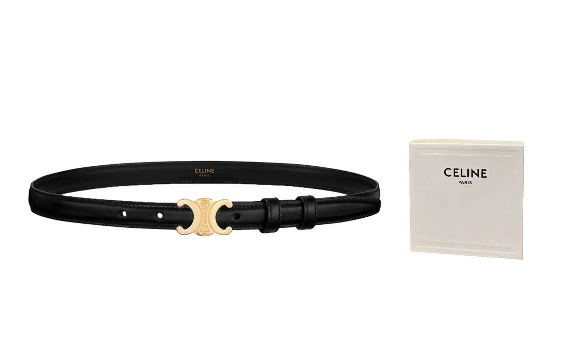 

CELINE Маленький ремень Триумф, Black Box