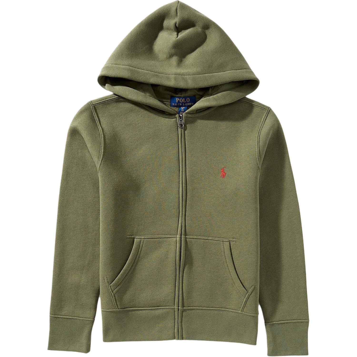 Куртки и пальто FW25 для подростков Polo Ralph Lauren, оливковый зеленый — фото 2