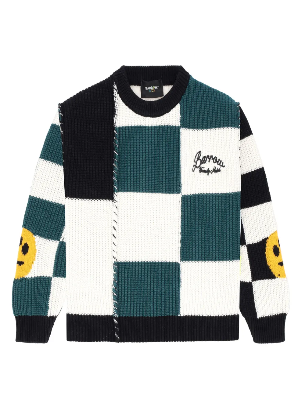 

Свитер в технике пэчворк Barrow kids, белый