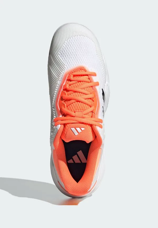 Теннисные кроссовки solematch control 2 all-court Adidas Performance, Cloud White/Core Black/Lucid Orange — фото 3