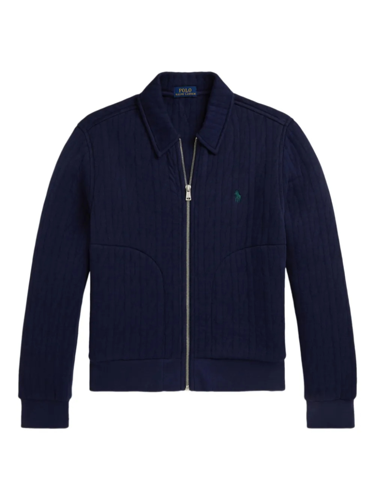 

POLO RALPH LAUREN KIDS толстовка фактурной вязки, синий