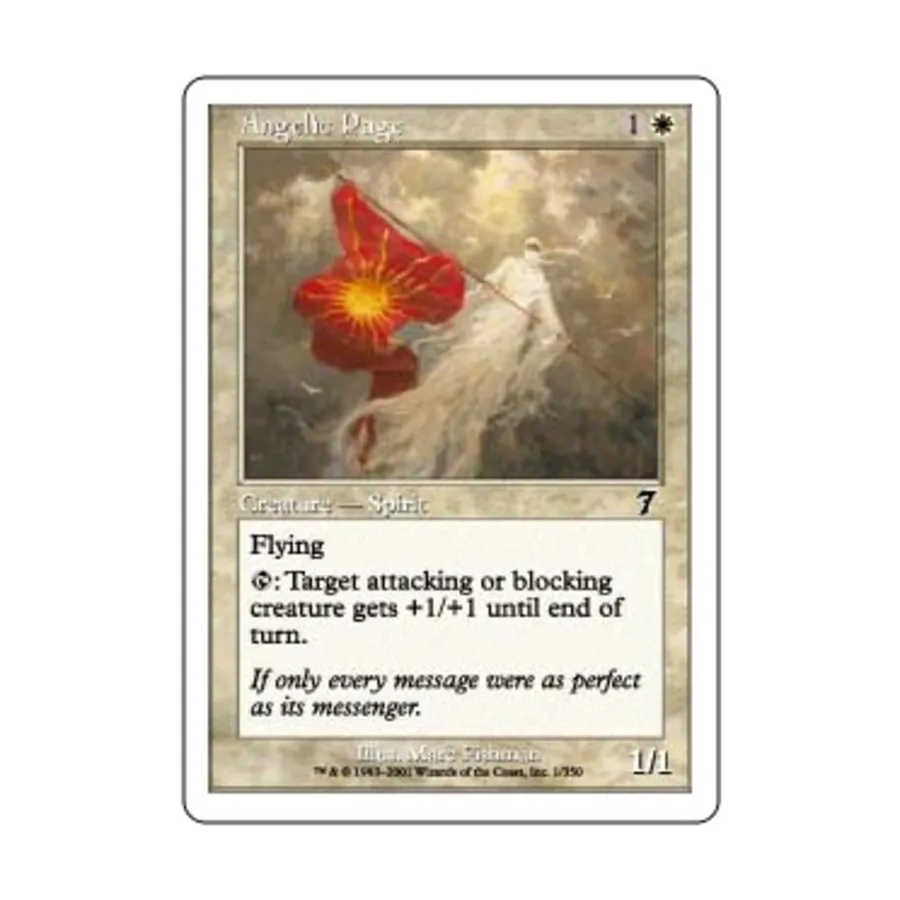 

CCG Ангельский паж (С), MTG - 7th Edition