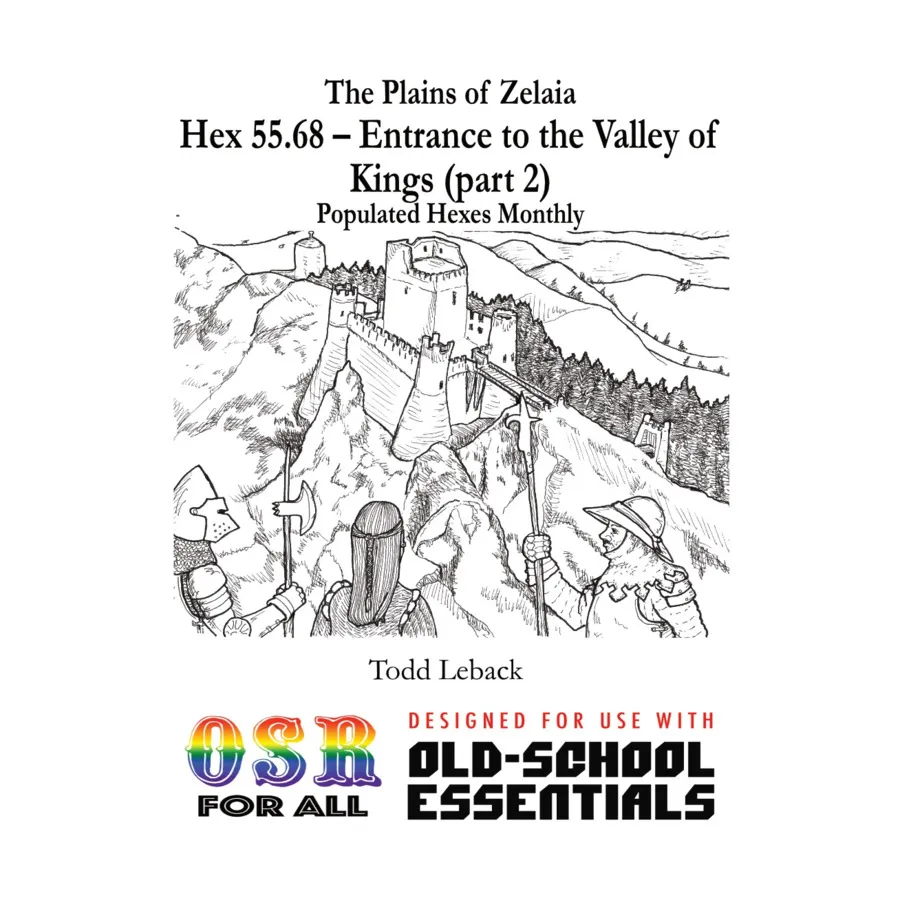 

Журнал #3 "Entrance to the Valley of Kings Part 2", Populated Hexes Monthly
