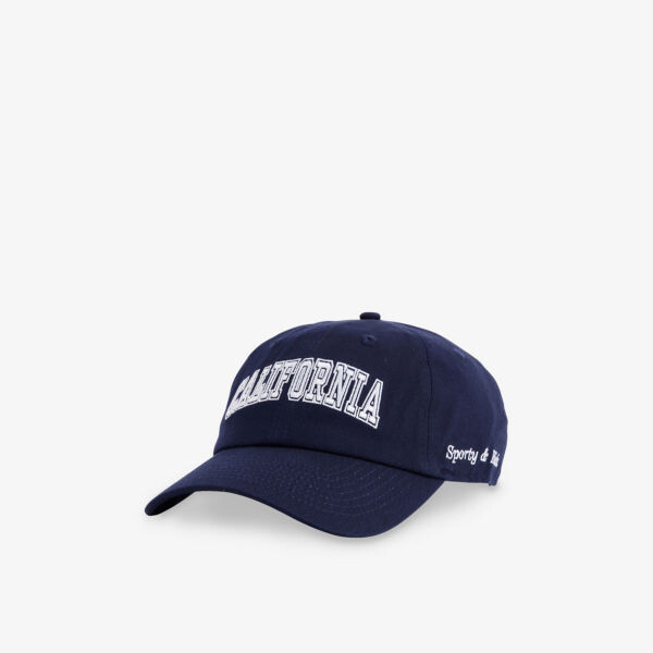

Бейсболка из хлопка «Калифорния» Sporty & Rich, синий