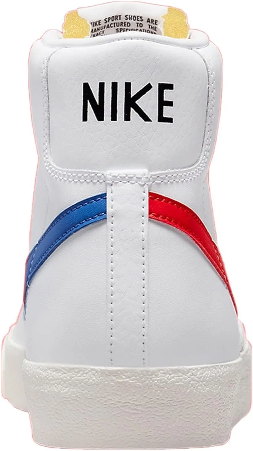 Кроссовки мужские Nike Blazer Mid '77 VNTG, бело-синие — фото 3