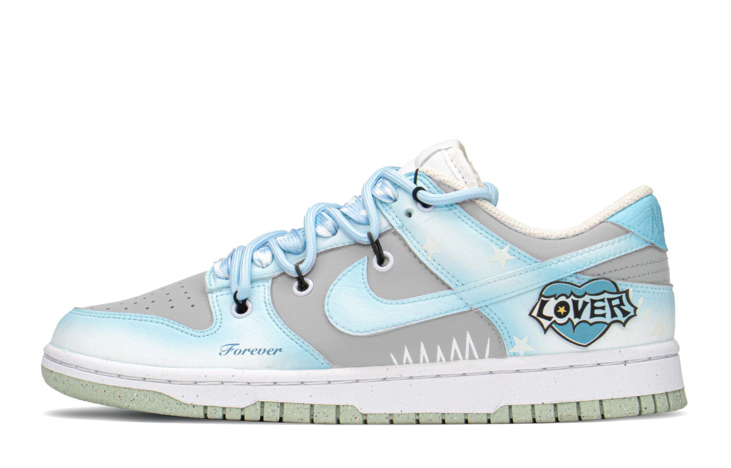 

Кроссовки для скейтбординга Dunk женские с низким верхом, синие/серые Nike, Синий, Кроссовки для скейтбординга Dunk женские с низким верхом, синие/серые Nike
