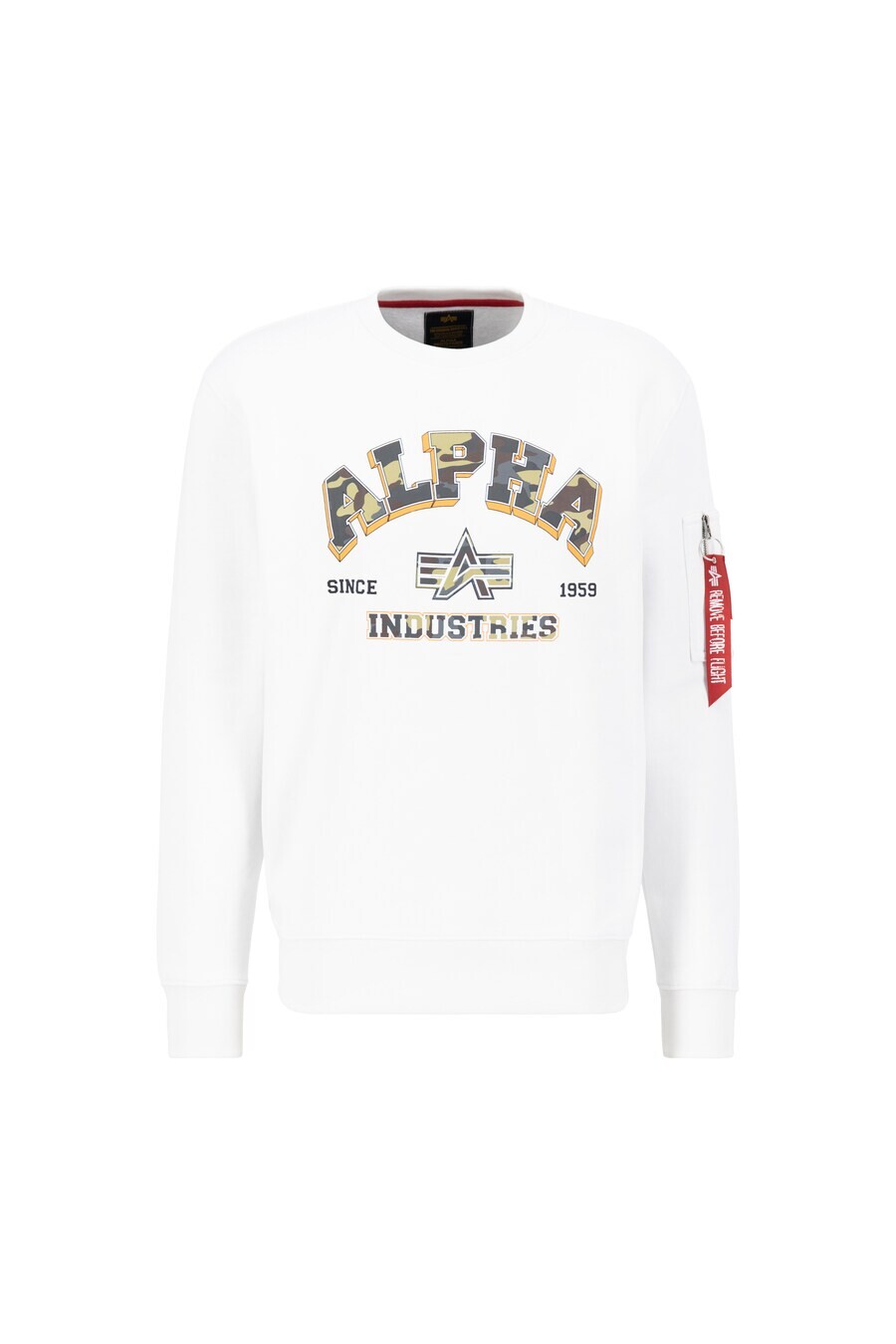

Толстовка Alpha Industries, белый