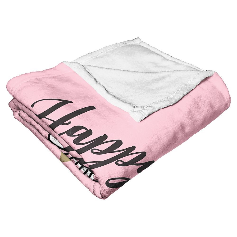 

Шелковистое плед Sanrio Hello Kitty & Dear Daniel Happy Holidays Licensed Character, цвет Hello Kitty
