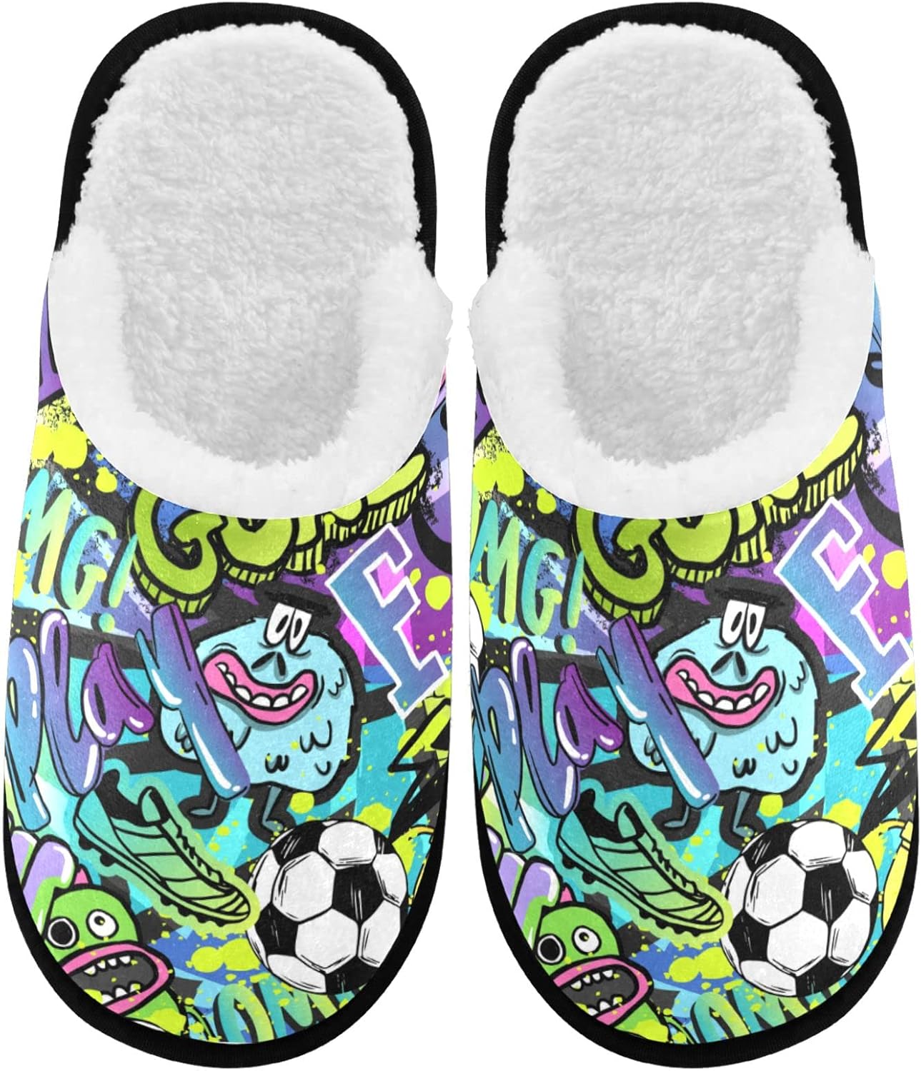 

Тапочки visesunny для женщин и мужчин, зимние теплые домашние тапочки из хлопка с эффектом памяти, женские домашние тапочки, тапочки для спальни, уютная обувь для дома и улицы, унисекс, мультиколор