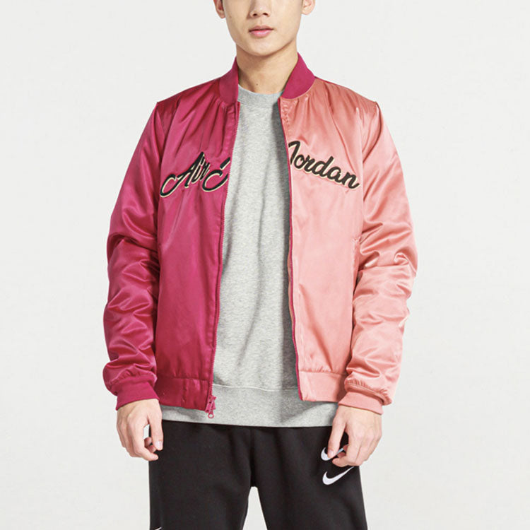 Футболка Nike AS M J REMASTERED HBR JKT NOBLE Red — фото 4