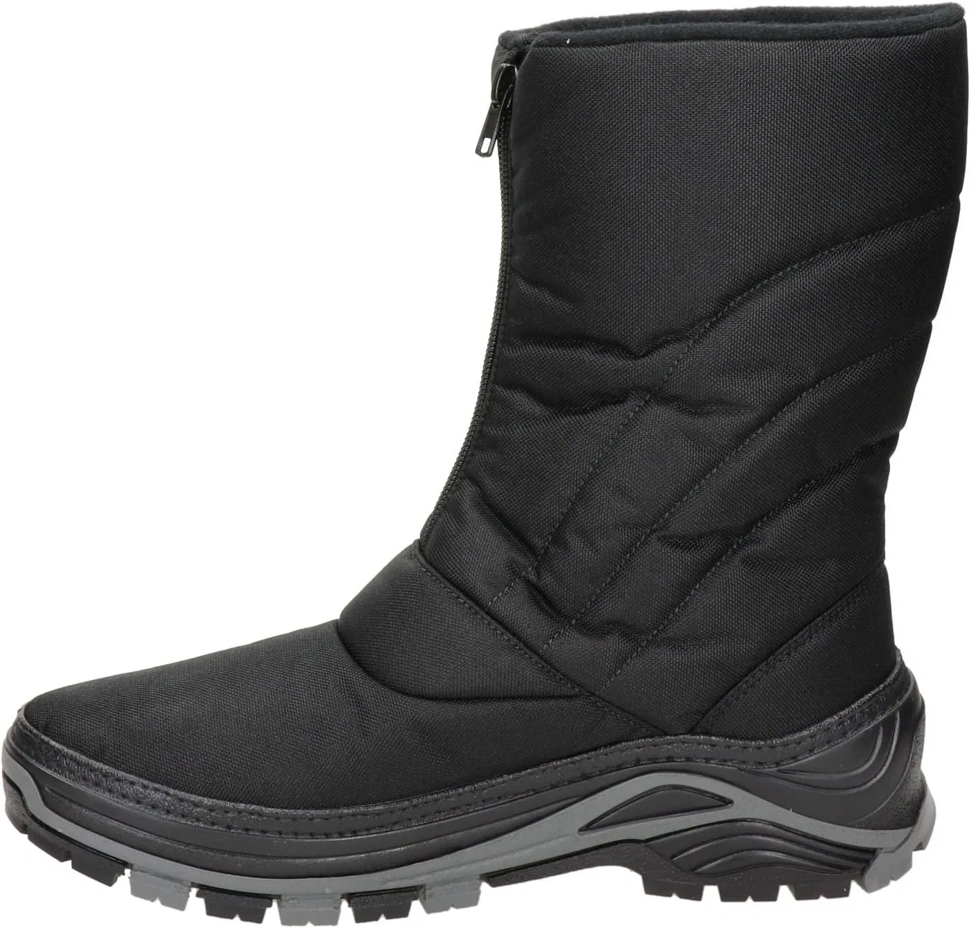 Ботинки Antarctica - Schneeschuhe mit Reißverschluss für Erwachsene - AN 2350 - schwarz, Black — фото 4