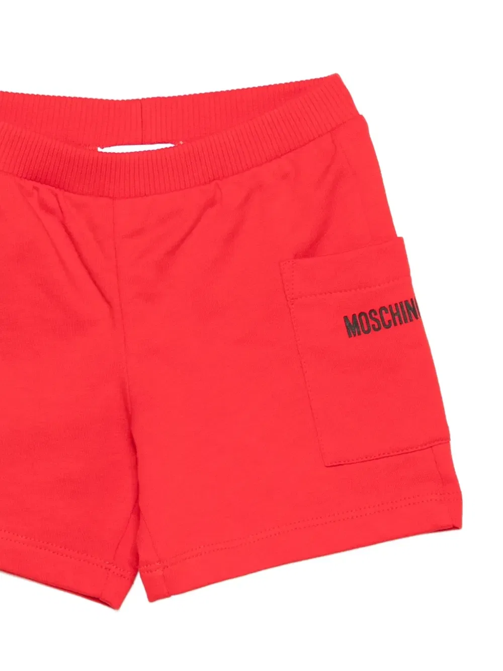 Комплект для новорожденного с логотипом Moschino Kids, красный — фото 3