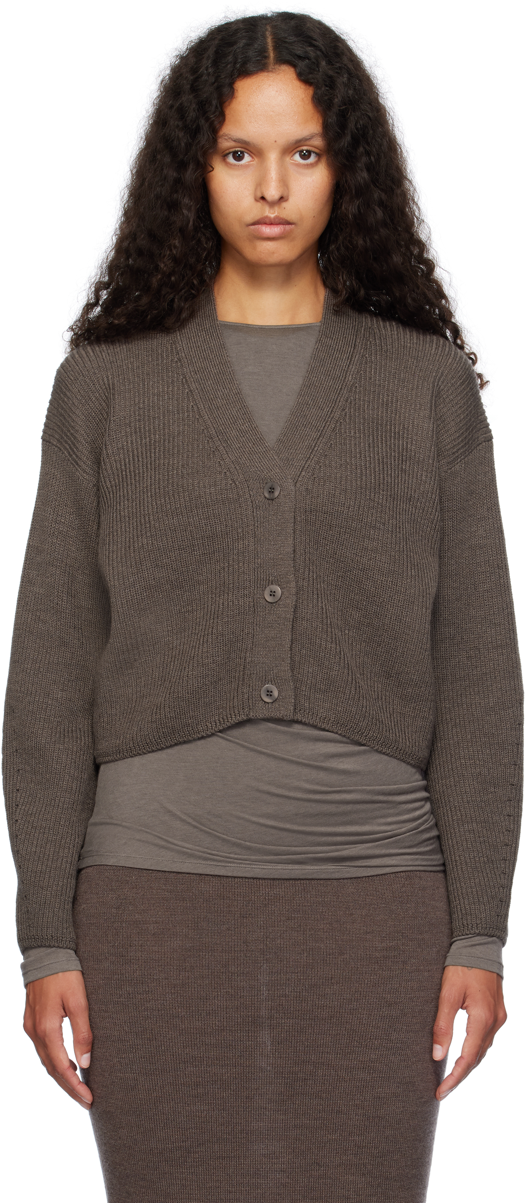 

Коричневый Йорк Кардиган Max Mara Leisure