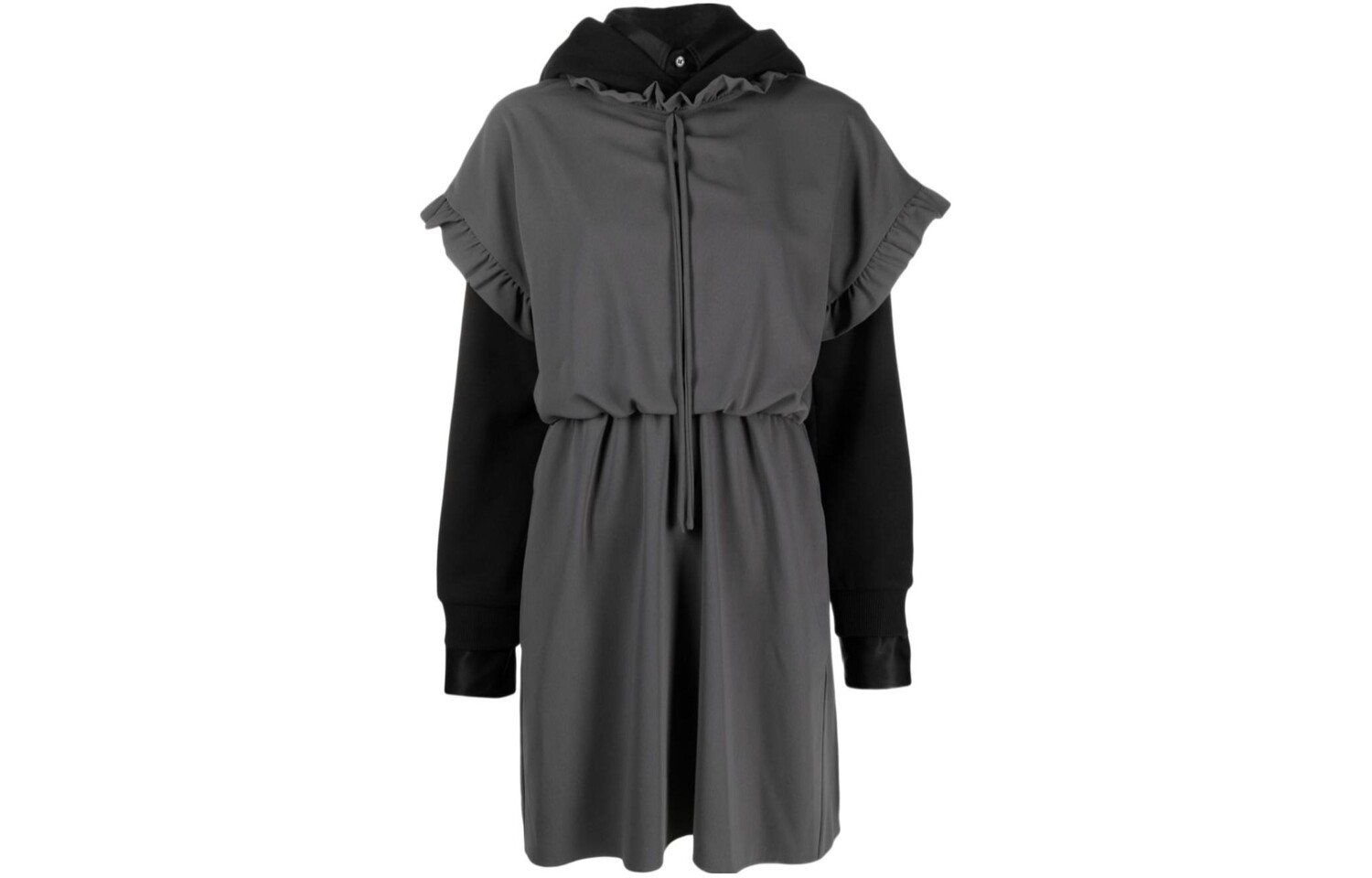 

Платье с длинными рукавами женское серое Mm6 Maison Margiela