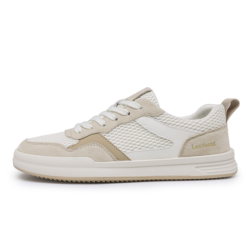 

CALIFBULL Дышащие мужские низкие кеды бежево-абрикосового цвета, цвет Beige Apricot