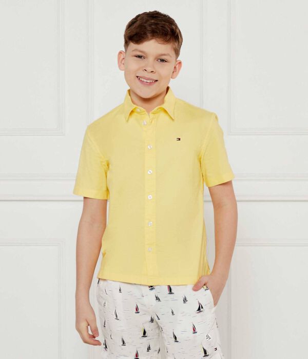 

Рубашка Regular fit Tommy Hilfiger, желтый