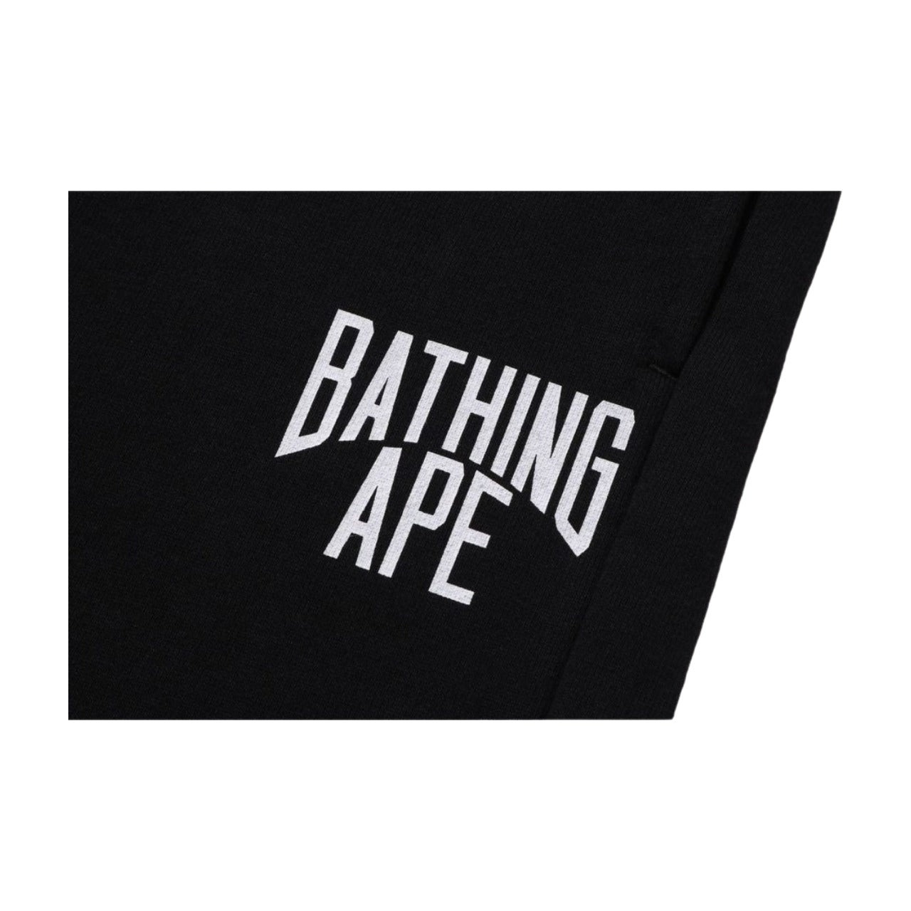 Спортивные штаны A Bathing Ape NYC с логотипом, черные — фото 3