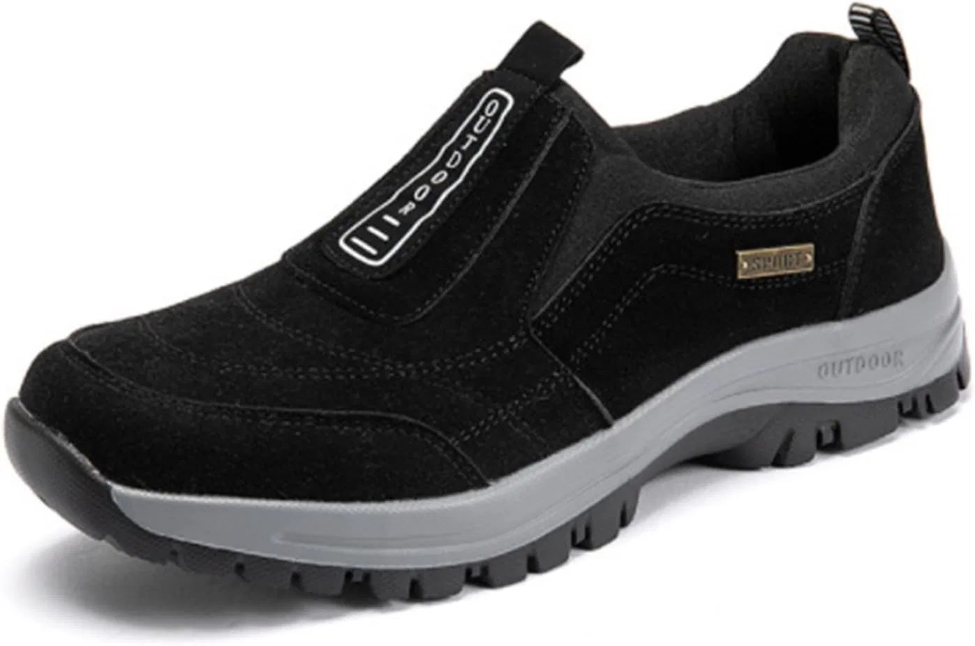Мокасины повседневные водонепроницаемые, Loafers, Black NIAIRKE