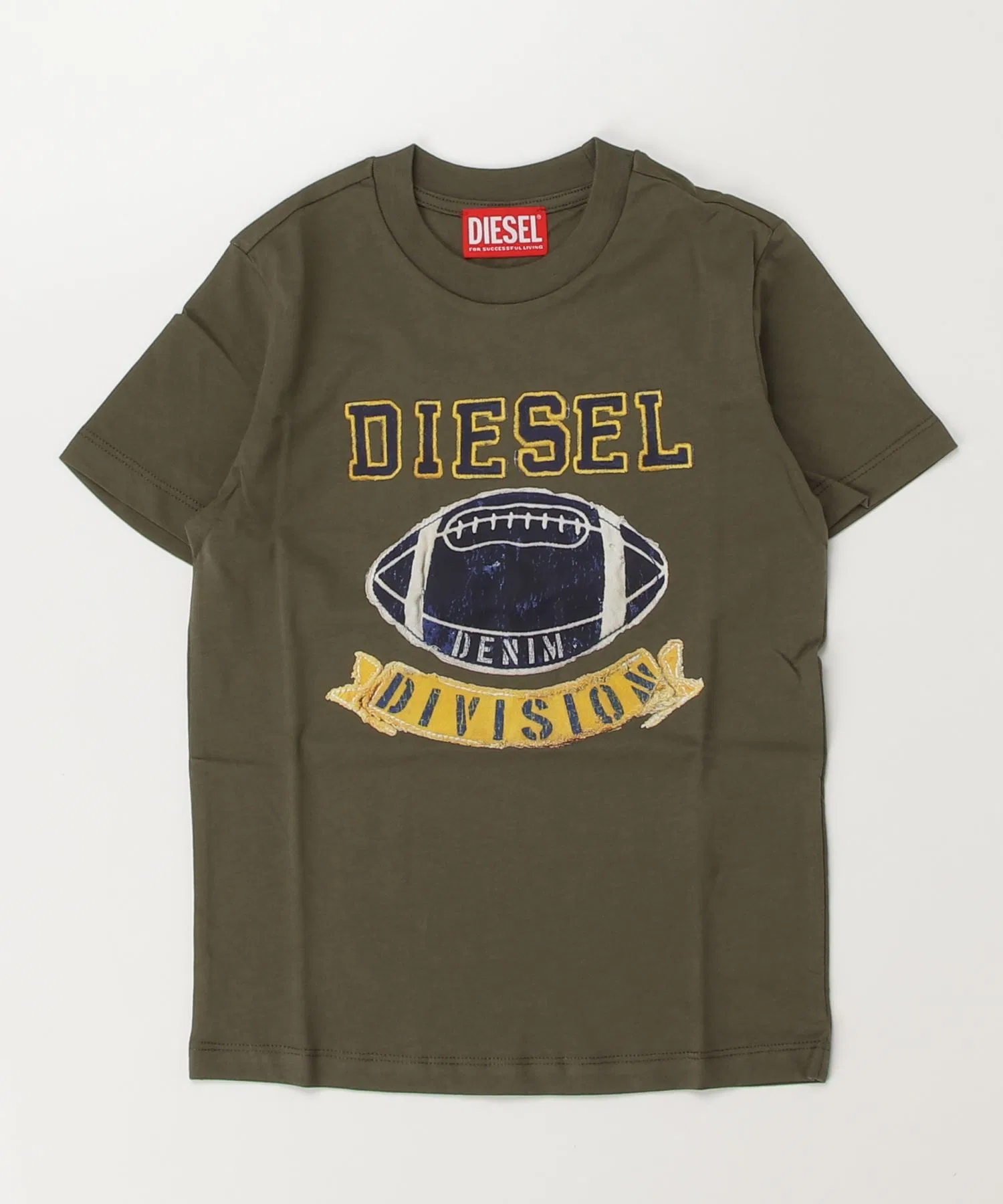 Детская футболка DIESEL KIDS с коротким рукавом и логотипом