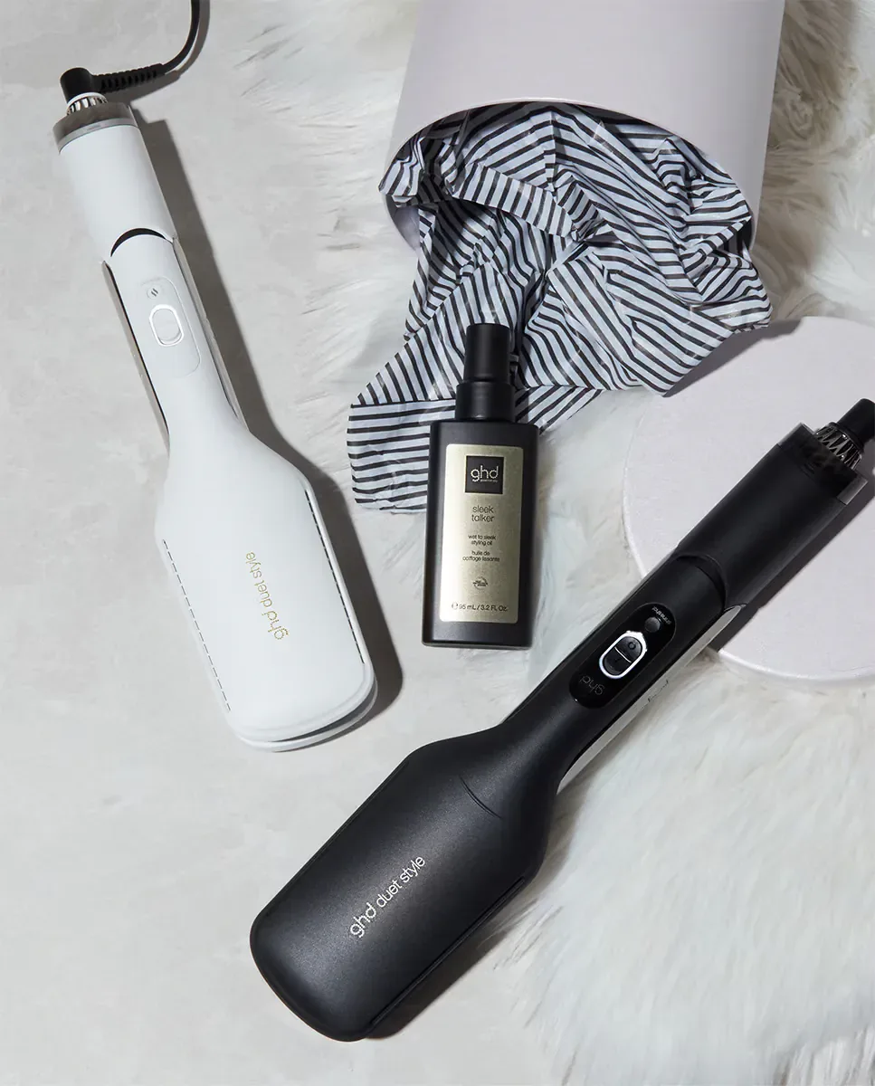 Масло для укладки от влажного до полированного sleek talker GHD — фото 3