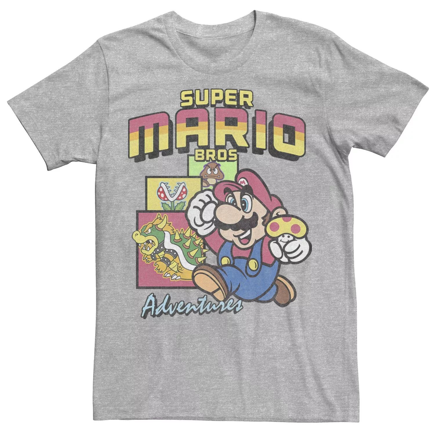 

Мужская футболка Nintendo Super Mario Bros. Adventures Licensed Character