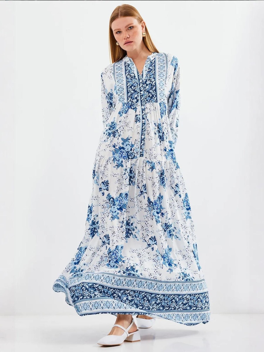 

Платье Bigdart, синий/белый